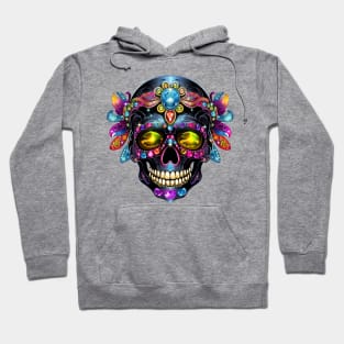 Bejeweled Skull #5 Hoodie